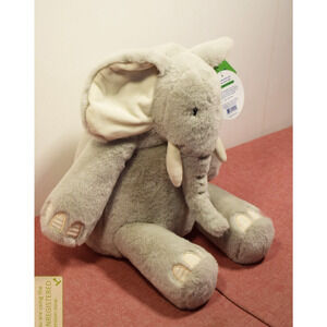 Gigglescape 12" Gray Elephant Stuffed Animal